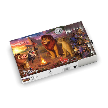 Ceaco - Silver Select - Disney - Steve Read - The Lion King Vignette - 1000 Piece Jigsaw Puzzle for Adults - Challenging Puzzle Perfect for Game Nights - Finished Size is 26.75 x 19.75