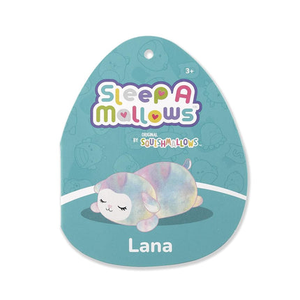 Squishmallows Original 12in Lana The Rainbow Lamb Sleepamallows � Official Jazwares Plush (Medium-Sized)