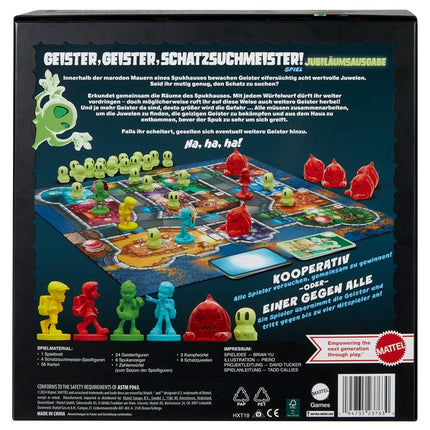 Mattel Games Ghost Fightin' Treasure Hunters Anniversary Edition Game