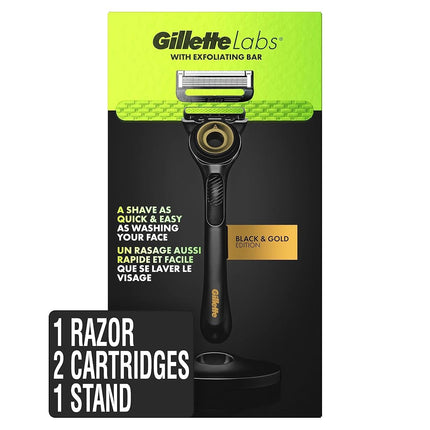 Gillette Mens Razor with Exfoliating Bar by Gillet