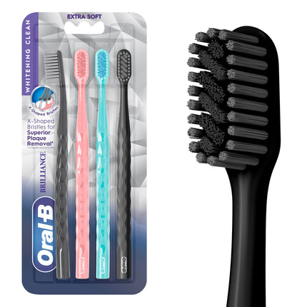 Oral-B Pro Whitening Brilliance Toothbrushes, Extr