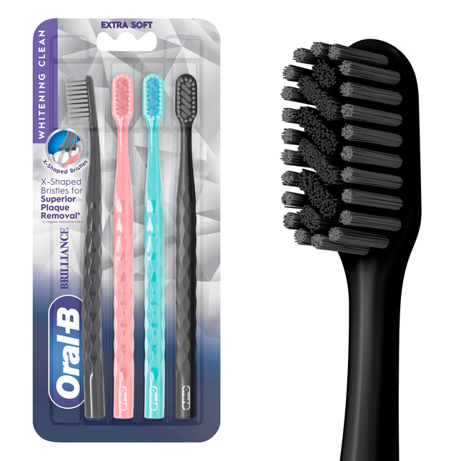 Oral-B Pro Whitening Brilliance Toothbrushes, Extr