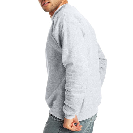 Hanes Men's Ecosmart Sweatshirtecosmart - Ecosmart Sweatshirt, Ash, XL UK