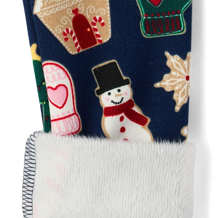 Gymboree Girls' and Toddler All Holiday Leggings, Holiday Snowman, 8