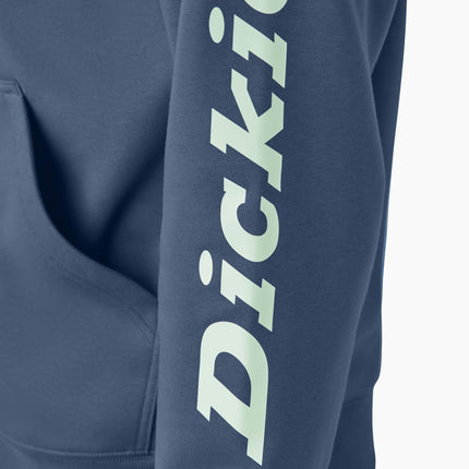 Sudadera con Capucha Hidrófuga con Logo en la Manga Dickies Azul