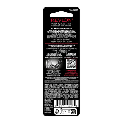 Revlon Men's Series Slant Tip Tweezer