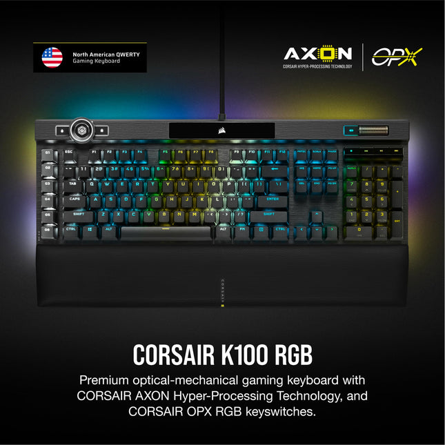 Teclado K100 Rgb Usb Qwertz