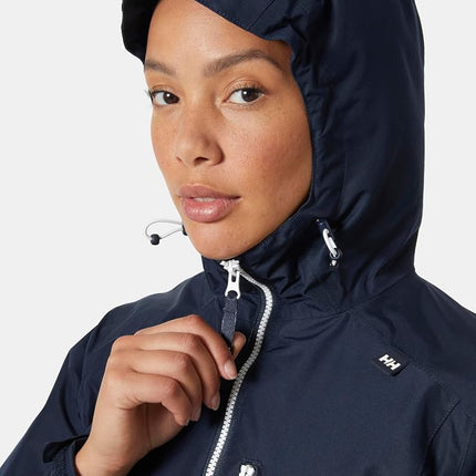 Helly Hansen Women's W Long Belfast Jacket, Navy, M