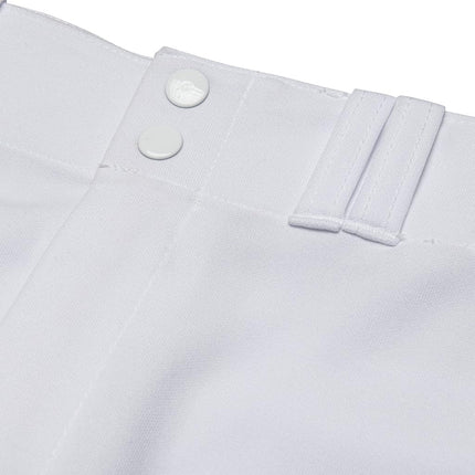 Pantalon de baseball coupe ample Champro MVP Ob à bas ouvert pour homme, blanc