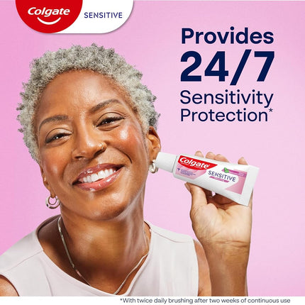 Colgate Sensitive Maximum Strength Whitening Toothpaste(Gel) - 6 ounce (3 Pack)