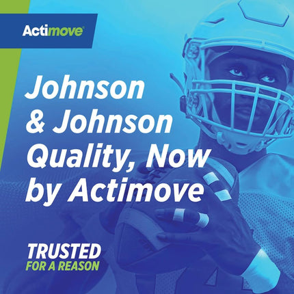 Actimove Elastikon Elastic Adhesive Tape, 4" x 2.5", 6-Count – Compression Support for Sprains, Strains, Muscle Injuries, Sports Recovery & Securing Bandages with Durable, Flexible Design
