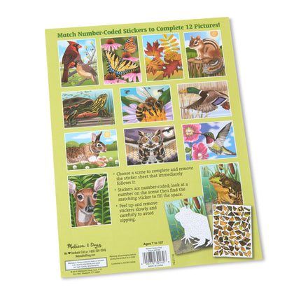 Bloc de Pegatinas de Mosaico - Naturaleza [Juguete] [19 sep 2019] Melissa & Doug