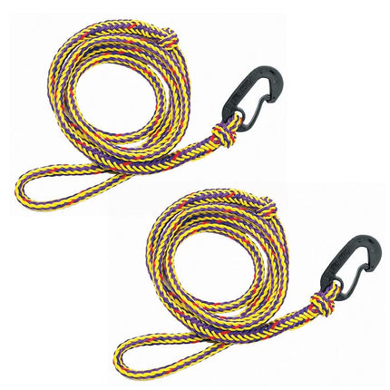 Kwik Tek PWCD-2 PWC Dock Lines with Snap Hooks, 2-