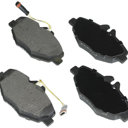 BOSCH BE987H Blue Semi-Metallic Disc Brake Pad Set With Hardware - Compatible With Select Mercedes-Benz E320, E350; FRONT