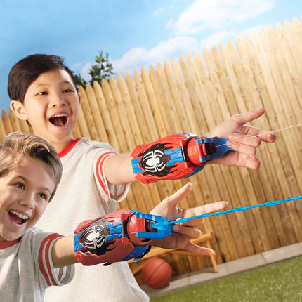Spider-Man Marvel Real Webs Ultimate Web Blaster, 2-in-1 Blaster, Roleplay Toy, Costume, Toys, Red and Blue