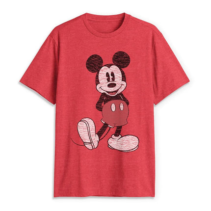 Disney Men's Full Size Mickey Mouse Distressed Loo