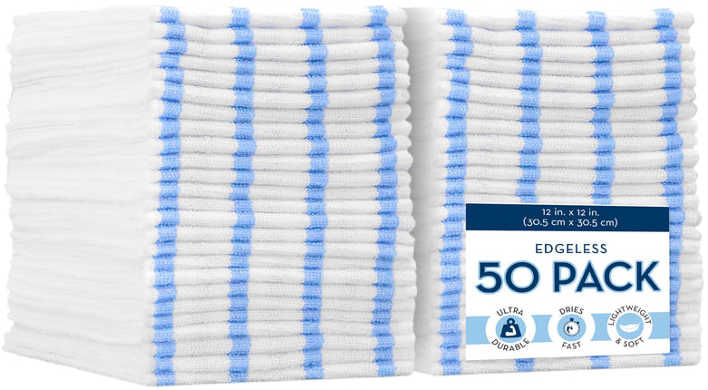 Viking Car Care White/Blue Stripe Bulk Edgeless Mi