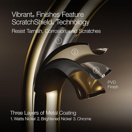 Kohler 30470-CP Rival Single Handle Swing Spout Kitchen Faucet, Polished Chrome, 1.5 gpm