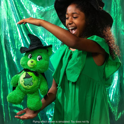 Basic Fun Care Bears x Wicked 30cm Plush 2-Pack – Good Luck Bear as Elphaba & Love-A-Lot Bear as Glinda – Limited Edition Soft Toys – Collectible Gift Set for Kids & Fans