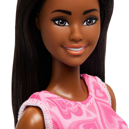 Barbie Careers Teacher Playset with Fashion Doll Wearing Removable Dress, Toddler Small Doll, Classroom Board & Accessories, JMK17