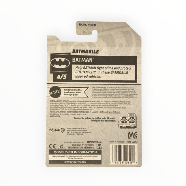 Hot Wheels Batman 4/5 Batimóvil [dorado] 137/250