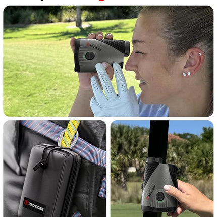 REDTIGER 1200 Yards Range Finder Golf with Slope, 7X Magnification