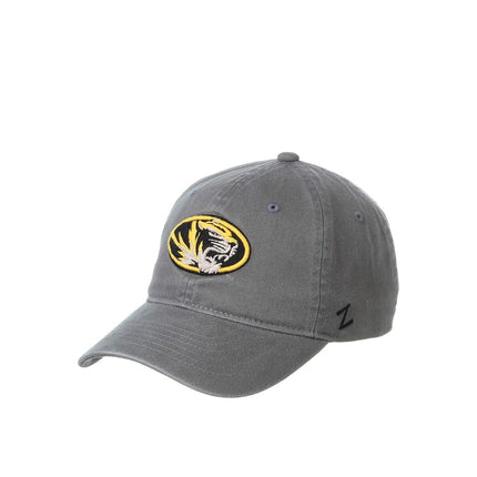 ZHATS NCAA Missouri Tigers Mens Adjustable Scholarship Hat Charcoal, Missouri Tigers Charcoal, Adjustable