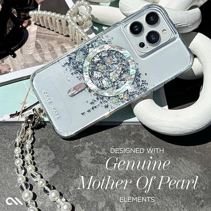 Case-Mate Karat Magsafe Cover for iPhone 15 Pro Max, Touch of Pearl