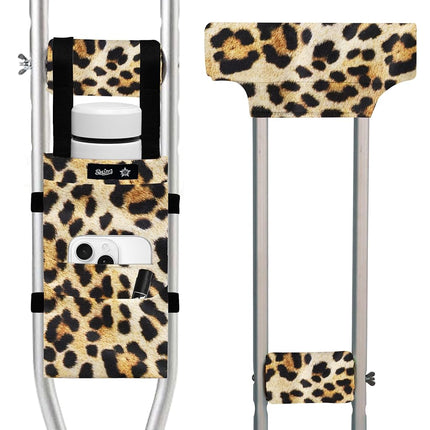 SPRING SEAON Crutches Padding Leopard