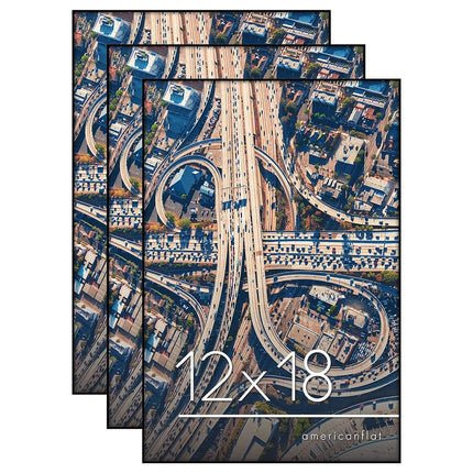 Americanflat Front Loading 12x18 Poster Frame with