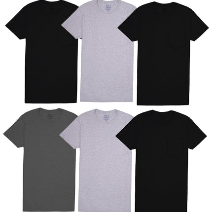 Fruit of the Loom Men's Pocket T-Shirt Multipack U