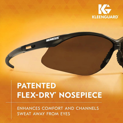 KleenGuard V30 Nemesis Smoke Mirror Eyewear 25688 - 12 x Mirror Lens, universal glasses per pack