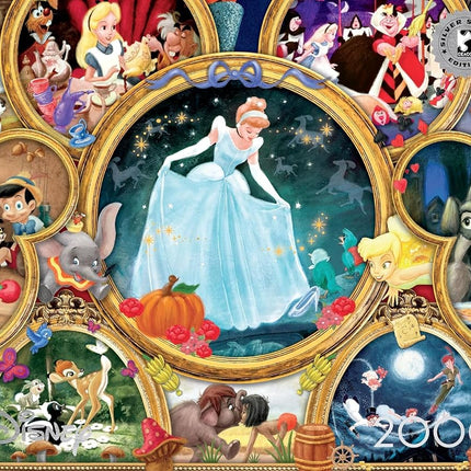 Buffalo Games - Silver Select - Disney - Classic Collage - 2000 Piece Jigsaw Puzzle for Adults -Challenging Puzzle Perfect for Game Nights - Finished Size is 38.50 x 26.50