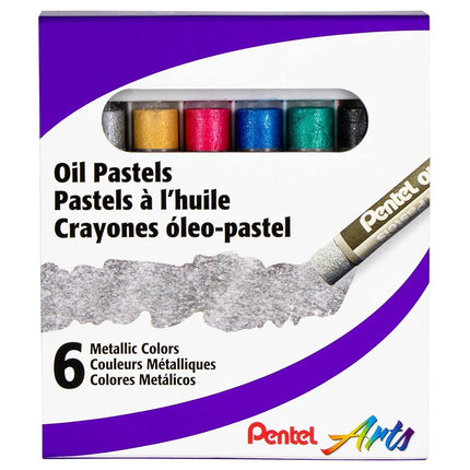 Pentel Arts Metallic Oil Pastels