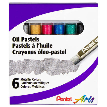 Pentel Arts Metallic Oil Pastels