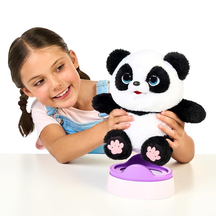 Little Live Pets My Baby Panda ChuChu|Interactive Pet with 50+ Sounds & Reactions, Kicks Feet, Poops, Giggles & More – Includes Potty & Repeat Play – Fun & Adorable Gift for Kids