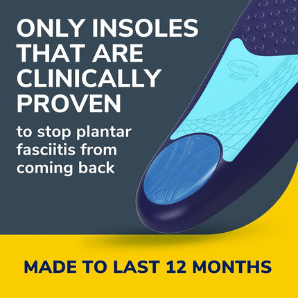 Dr. Scholl's 85273140 Pain Relief Orthotes for women, 1 pair, size 6-10