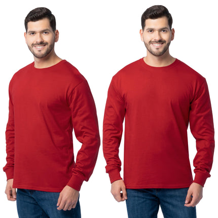 Fruit of the Loom Mens Eversoft Cotton Long Sleeve