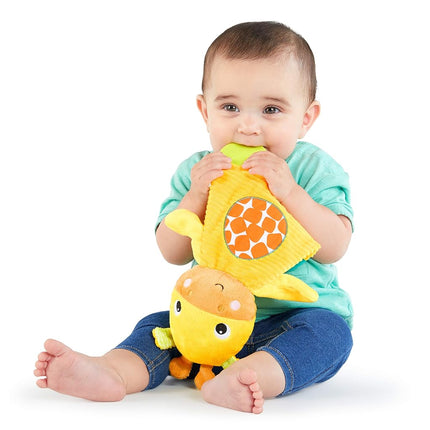 Bright Starts Snuggle & Teethe BPA-Free Crinkle Te