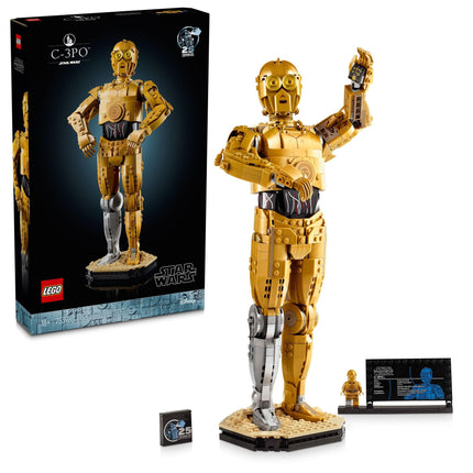 LEGO Star Wars C-3PO Buildable Droid Figure, Build