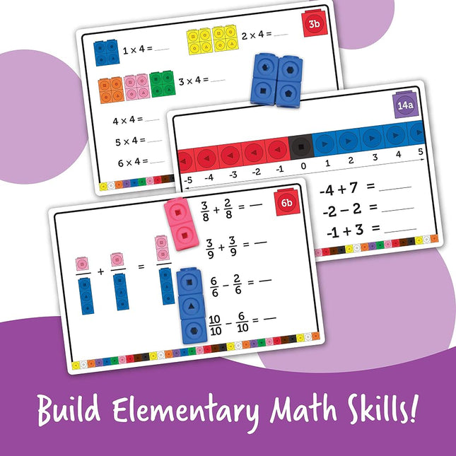 Learning Resources Mathlink Cube Math Activity Set