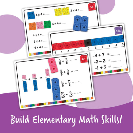 Learning Resources Mathlink Cube Math Activity Set