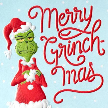 Hallmark Dr. Seuss Boxed Christmas Cards, Merry Grinchmas (16 Cards and 16 Envelopes)