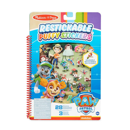 Melissa & Doug PAW Patrol Restickable Puffy Sticke