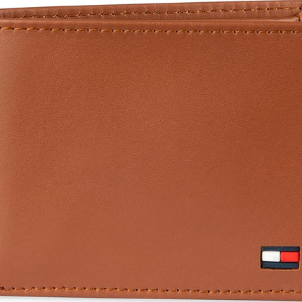Tommy Hilfiger Men's Dore Passcase Billfold, British Tan, One Size