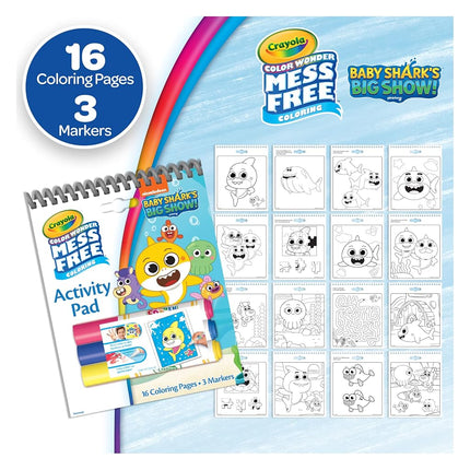 Crayola Color Wonder Bundle, Mess Free Coloring Pads & Markers, 3 Pack