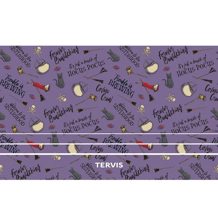 Tervis Traveler Hocus Pocus - Forever Bewitchin' Gobelet isotherme à triple paroi Garde les boissons froides et chaudes, 590 ml, Acier inoxydable