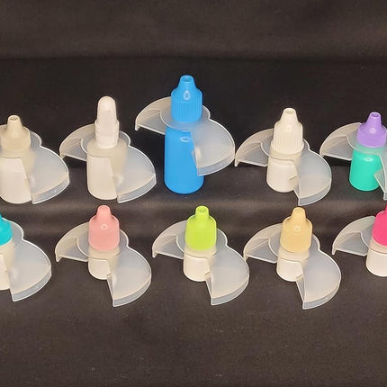 EZ Squeeze Eye Drop Guide, Bottle Dispenser, Aid, and Squeezer