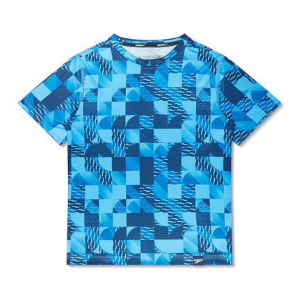 Camiseta gráfica de manga corta con protección UV para niño Speedo