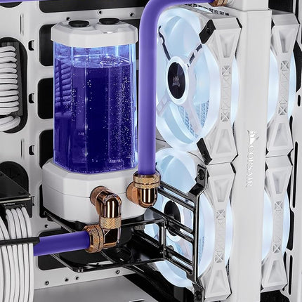 Corsair Hydro X Series XT Hardline Satin 14mm Tubing (Straight-Line PMMA Tubing, Resilient Construction, Easy to Cut) No Colour